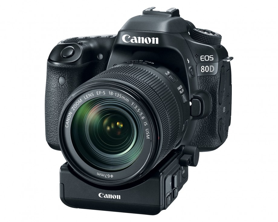 Canon EOS 80D Side