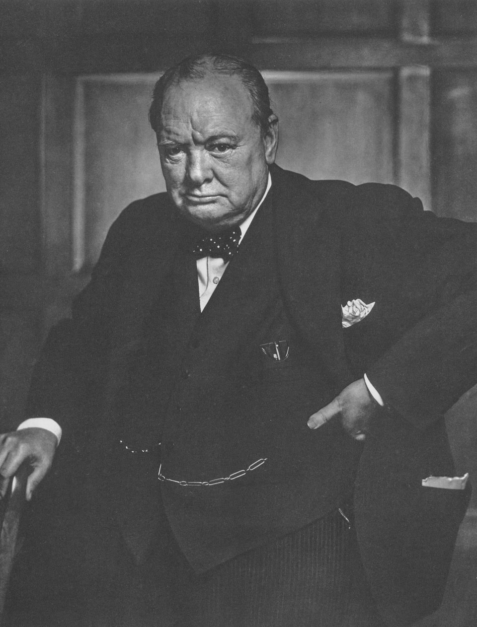 Winston Churchill by Yousuf Karsh, 1941