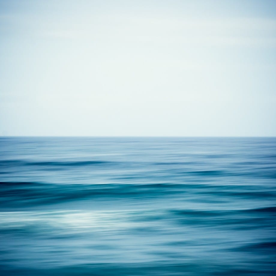 abstract seascape using panning technique by amy mcginley