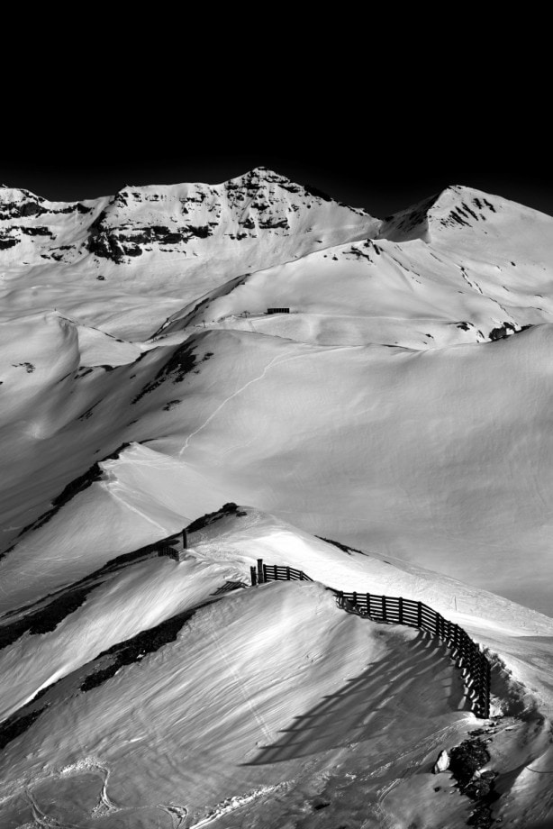 magnificent landscape scene of the alps by nadia de lange