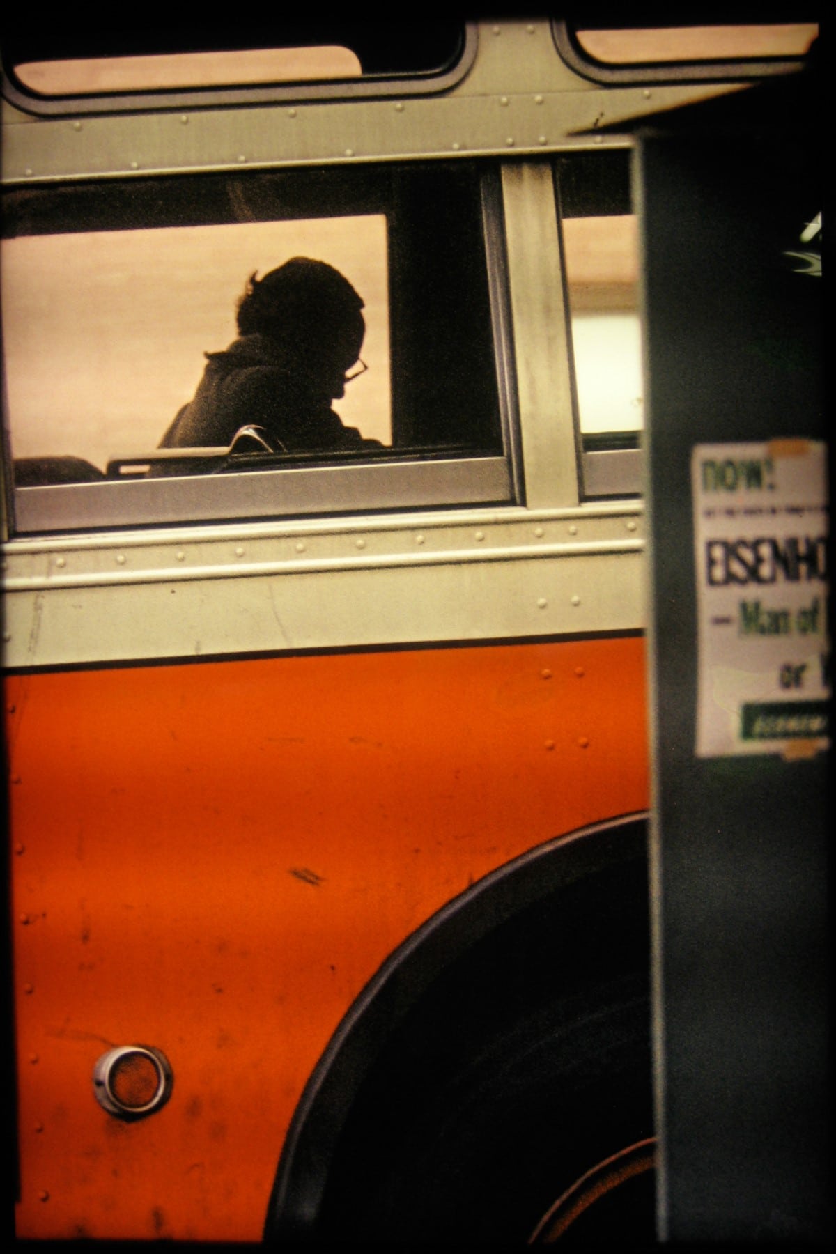 saul leiter, bus, new york city, 1954