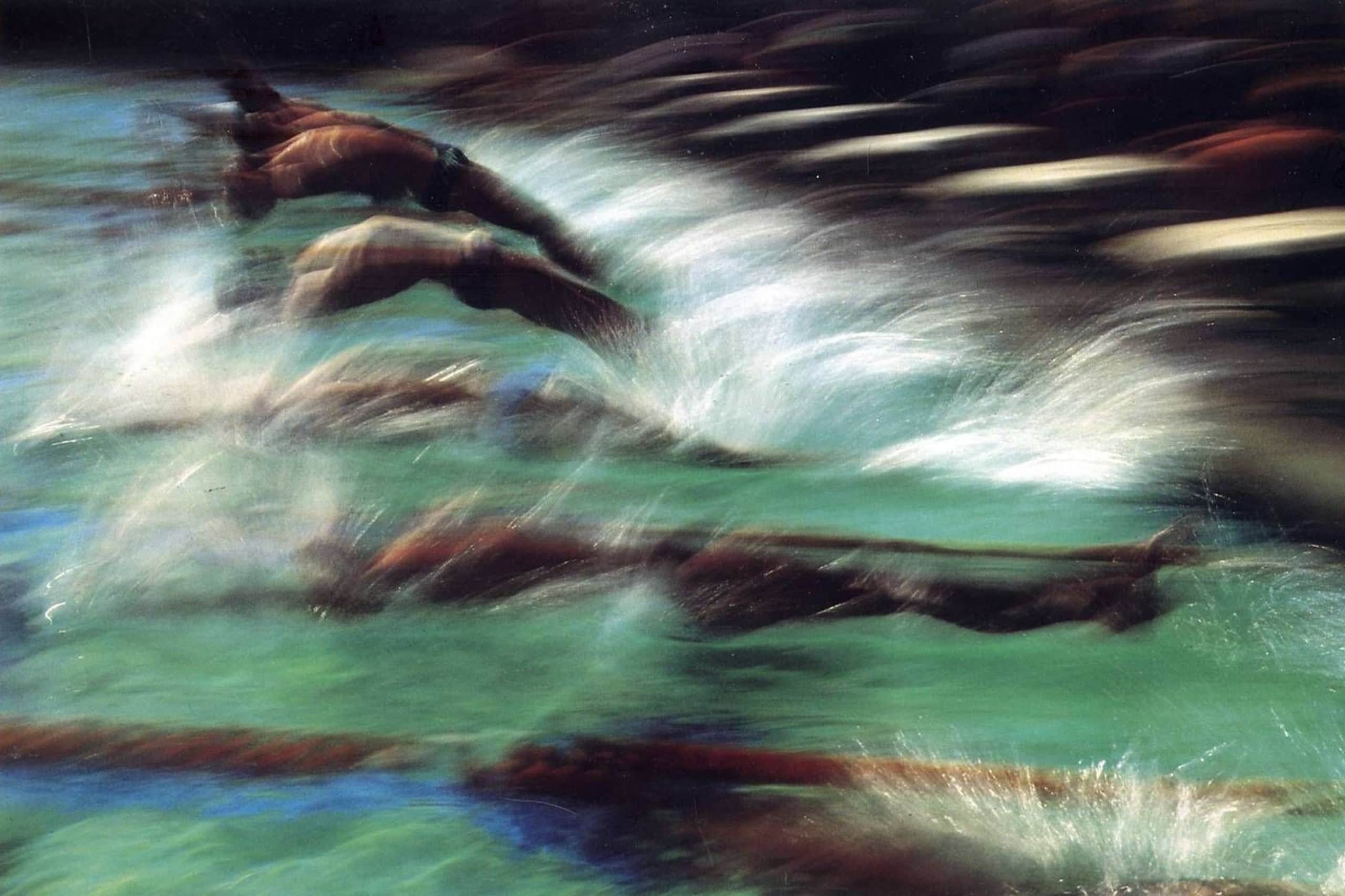 ernst haas swimmers summer olympics los angeles 1984