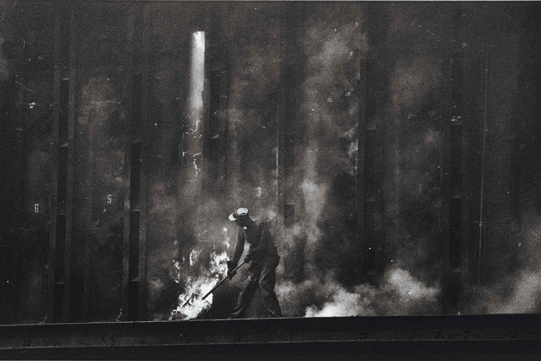 W. Eugene Smith. Dance of the Flaming Coke, Pittsburgh, 1955-1956