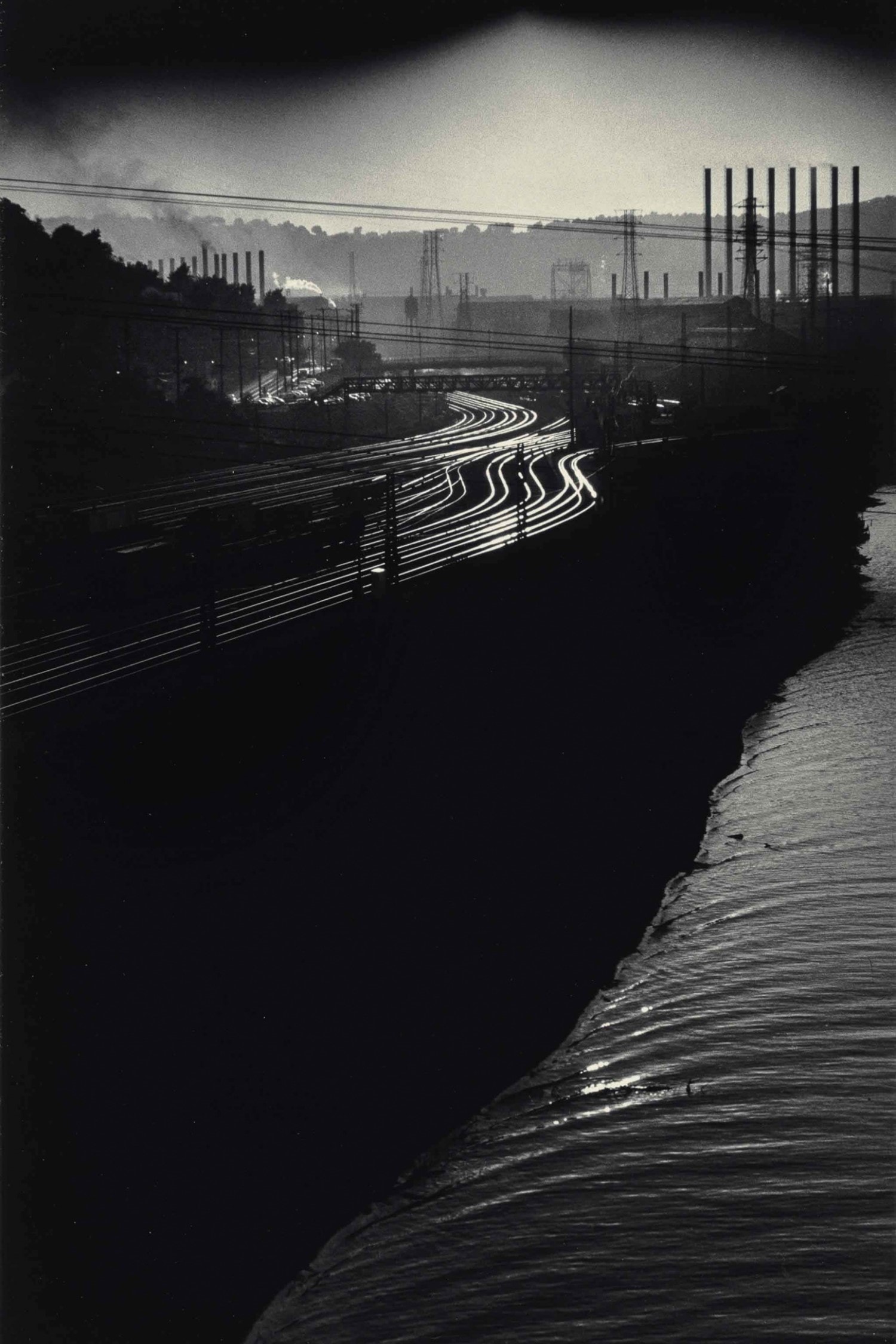 W. Eugene Smith. Railroad Collection, Pittsburgh, 1955-1956